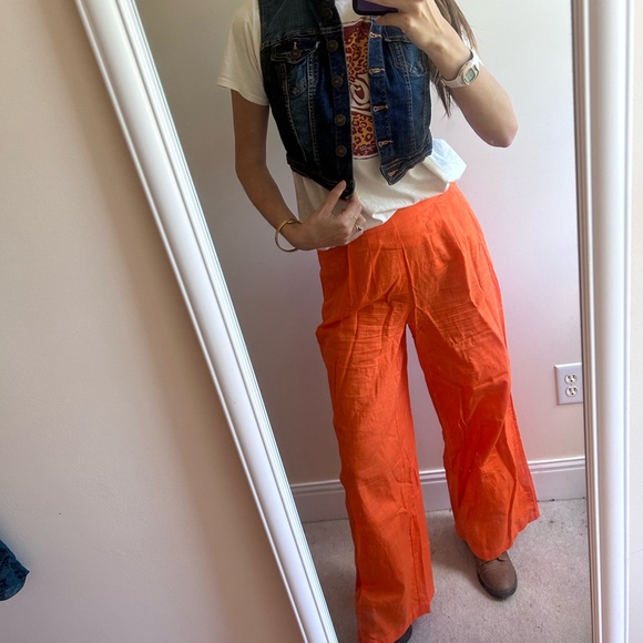 Orange Linen Set - Picture 11 of 11